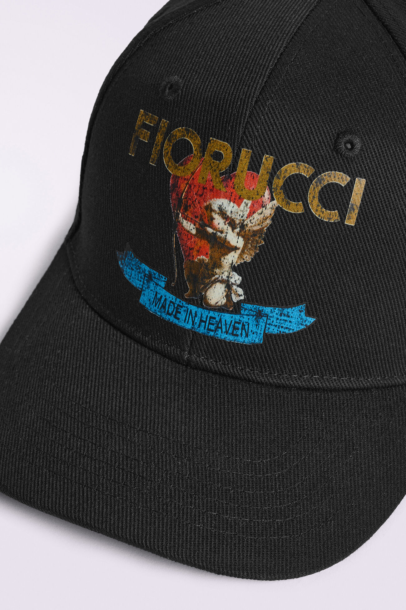 Rock Cupid Logo Cap Black